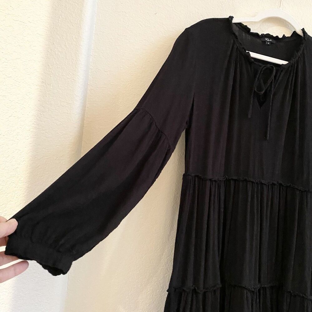 Rails Everly Black Textured Stripe Linen Blend Kn… - image 7